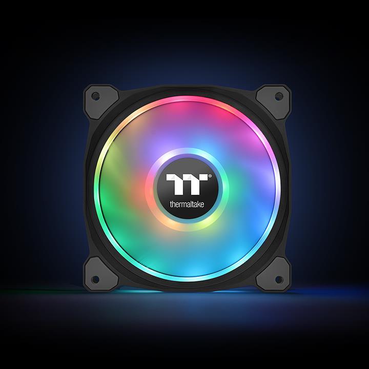 Produktbild Thermaltake Riing Duo 14 RGB LED-Lüfter - 140mm 3er Set (140 mm, 3 x)