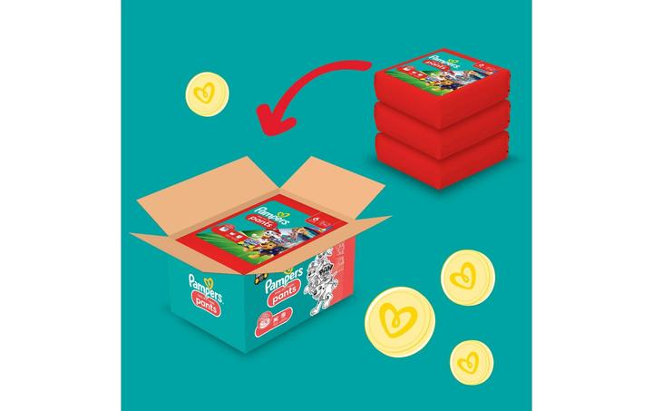 Produktbild Pampers Baby-Dry Pants Paw Patrol (Gr. 6, Monatsbox, 138 Stück)