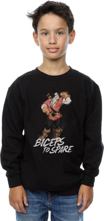 Produktbild Disney Beauty And The Beast Gaston Biceps To Spare Sweatshirt Jungen (140, 146)