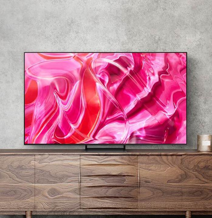 Produktbild Samsung Serie 9 TV QE65S90CATXZT OLED 4K, Smart TV 65' Neural Quantum 4K Processor, Dolby Atmos und (65", S90C, OLED, 4K, 2023)