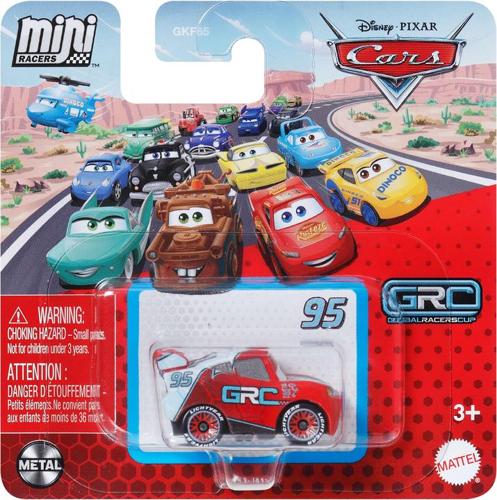 Actual product image Mattel Mini Dsney Cars - Lightning McQueen για 3+ ετών HXY53