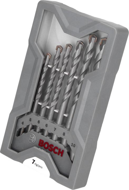 Produktbild Bosch Professional Zubehör 7-tlg. CYL-3 Betonbohrer-Set, 4/5/6/6/7/8/10 mm (4 mm, 5 mm, 6 mm, 7 mm, 8 mm, 10 mm)