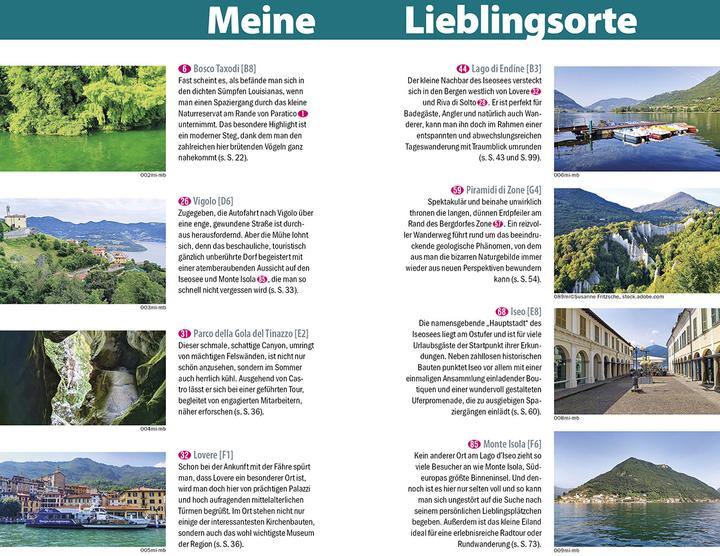 Produktbild MeinTrip Iseosee / Lago d'Iseo (Deutsch, Markus Bingel, 2025)