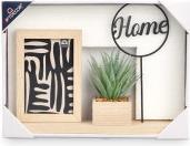 Productafbeelding Giftdecor Kader foto 10x15cm met plant en enseigne
