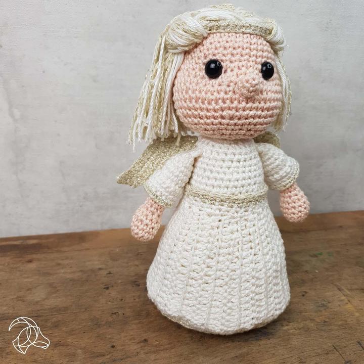Actual product image Hardicraft Christmas Angel - Crochet Set