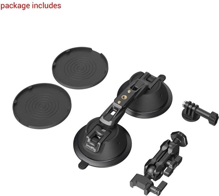 Actual product image SmallRig Bracket Port. Dual Suction Cam Mount SC-2K (Various video accessories)
