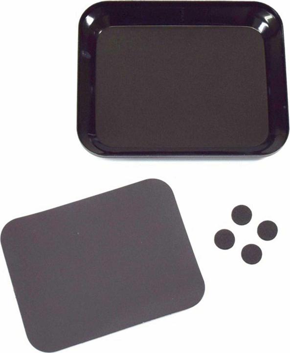 Produktbild Absima Aluschale mit Magnetplatte schwarz