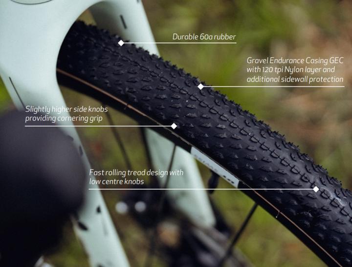 Actual product image Onza Grava tyre 700x42C GEC 120TPI FB 60 (42-622)