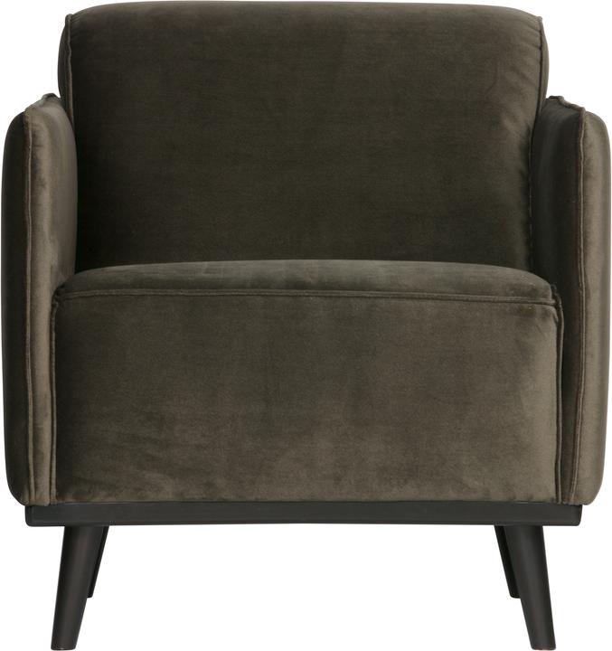 Productafbeelding BePureHome Fauteuil Statement Fluweel Warm Groen