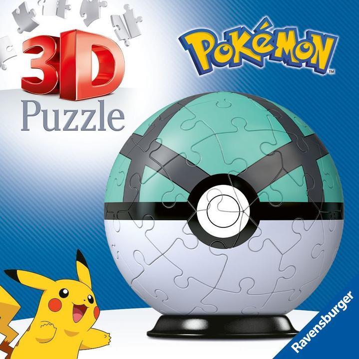 Image du produit Ravensburger Balle-puzzle Balle-filet Pokémon (55 pièces)