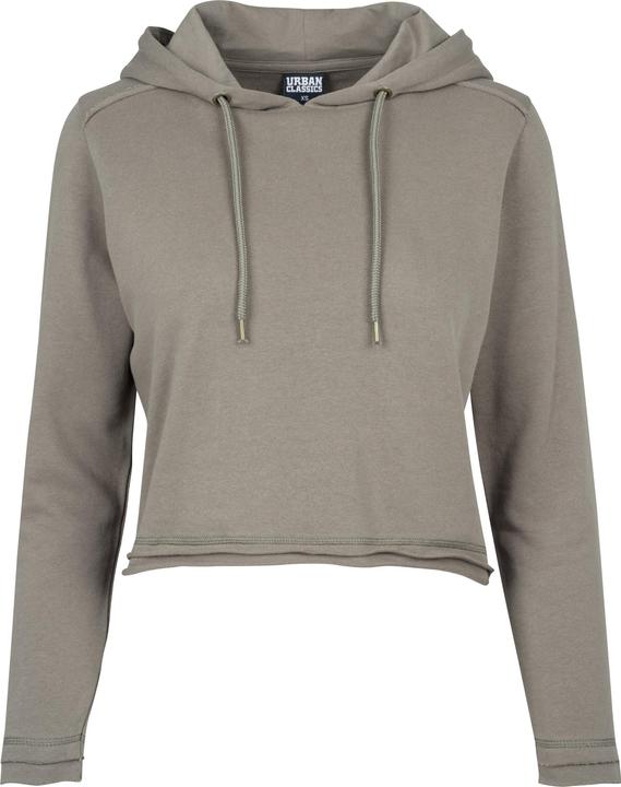 Urban Classics Ladies Cropped Terry Hoody