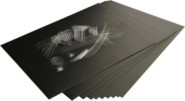 Essdee Schabkarton Silber (10 x)