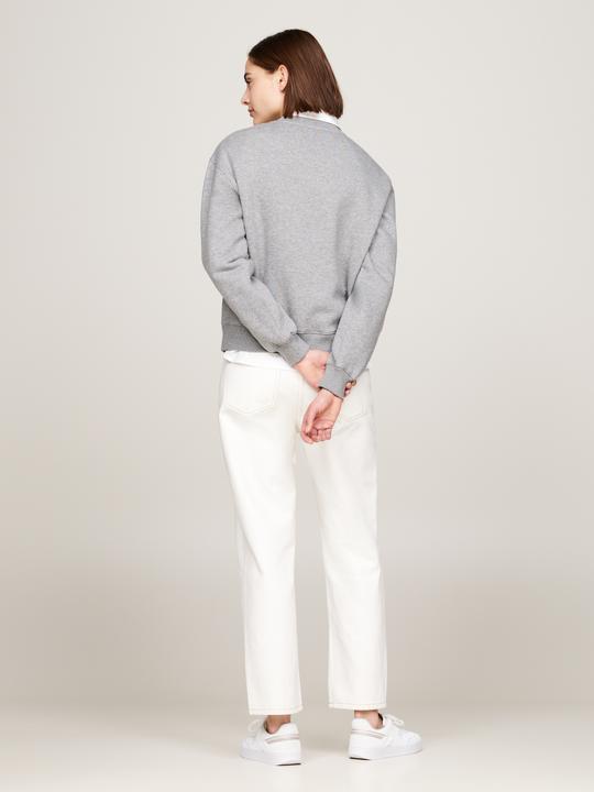 Produktbild Tommy Hilfiger MDRN Regular Corp Logo Crew Sweater Dames - Maat L (L)