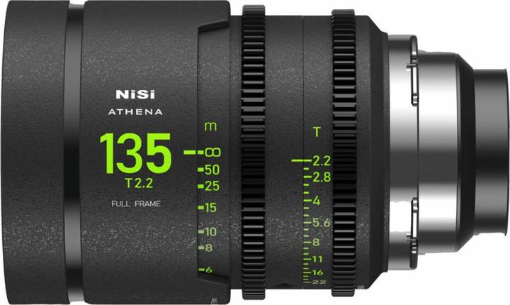 Immagine prodotto Nisi Kit di obiettivi cinema full frame ATHENA PRIME - 18 mm T2.2, 40 mm T1.9, 135 mm T2.2 + custodia (L-mount, Full-frame)