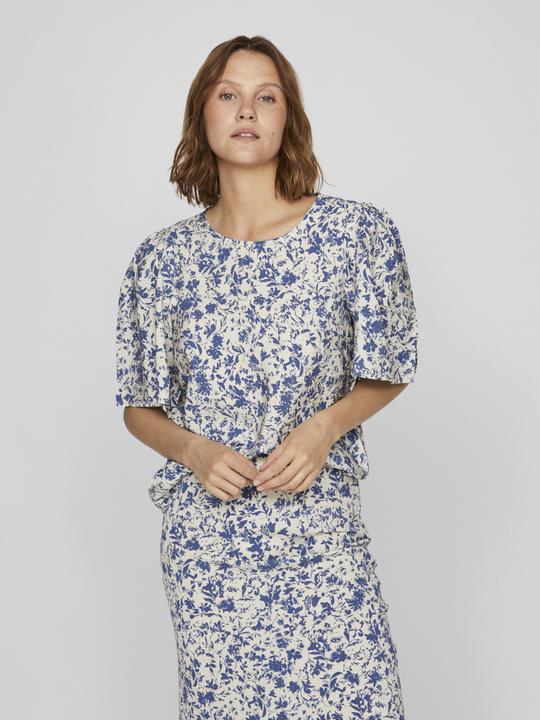 Actual product image Vila Patterned top with short sleeves (38)