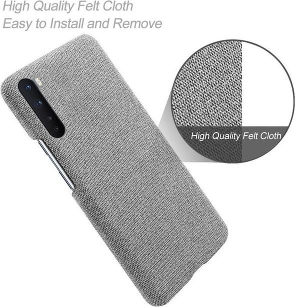 Produktbild MU Style Hardcase mit Stoffrückseite (OnePlus Nord)