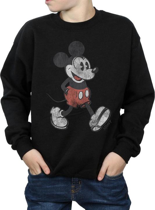Image du produit Disney Sweat-shirt en coton Walking Mickey Mouse pour garçons (152, 158)