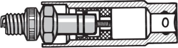 Image du produit Stahlwille 4606 Douille pour bougie d'allumage 3/8 18-11/16 mm- (18 mm)