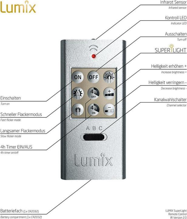 Actual product image Krinner Lumix Superlight Crystal Mini (14 x)