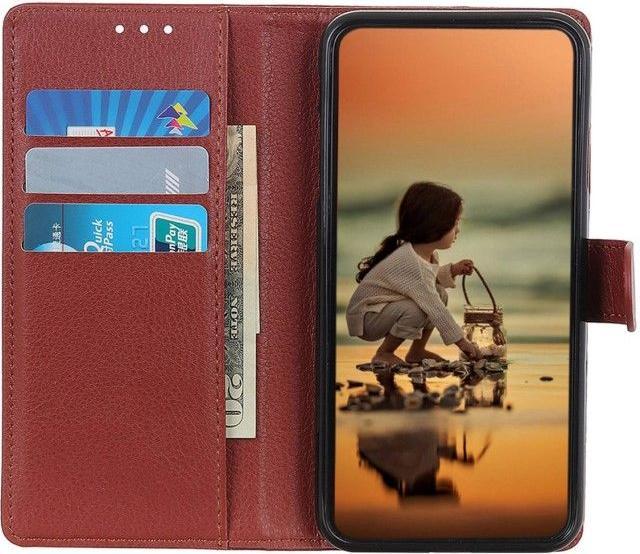Immagine prodotto MU Classic Litchi Leder Bookcover Series (Samsung Galaxy S24+, Samsung Galaxy S25)