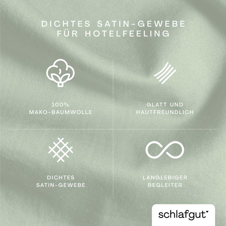 Image du produit schlafgut Woven Satin (Housse de couette, 70 x 90 cm)
