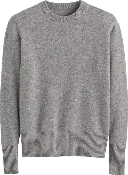 La Redoute Collections Pullover runder Ausschnitt Feinstrick in Kaschmir