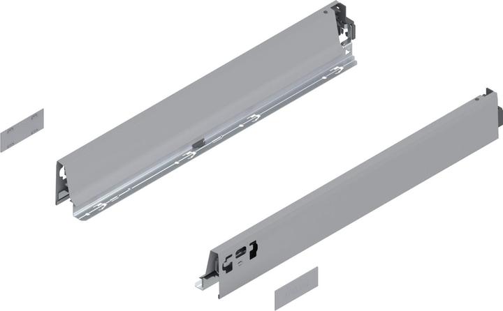Blum Tandembox antaro N 30kg 500mm Vollauszug Möbeldämpfer-Blumotion grau