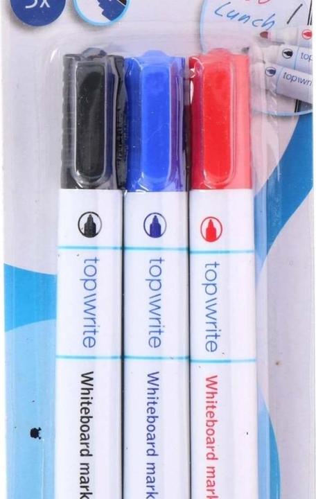 Actual product image Topwrite Whiteboard brand (Multicoloured, 1.50 mm, 3 x)