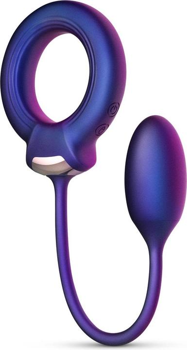 Hueman Cockring mit Analkugel (4 cm)