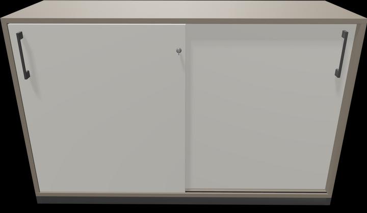 Actual product image Narbutas Choice sliding door cabinet (120 x 40 x 76 cm)
