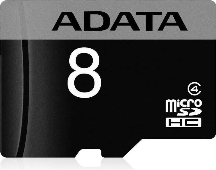 Immagine prodotto Adata Scheda microSDHC 8GB,, Classe 4 (8 GB, microSDHC)