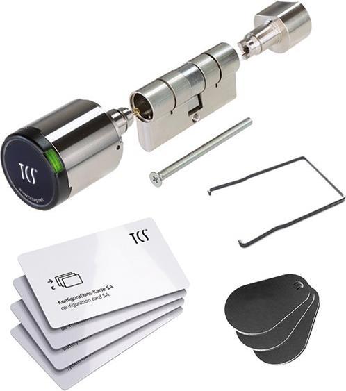 Image du produit TCS Cylindre à bouton:pack avec électronique 811-003-4555 (Carte clé)