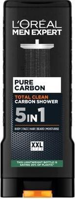 Actual product image L'Oréal Paris Loreal Men Expert Pure Carbon Shower Gel 5 In 1 400ml (400 ml)