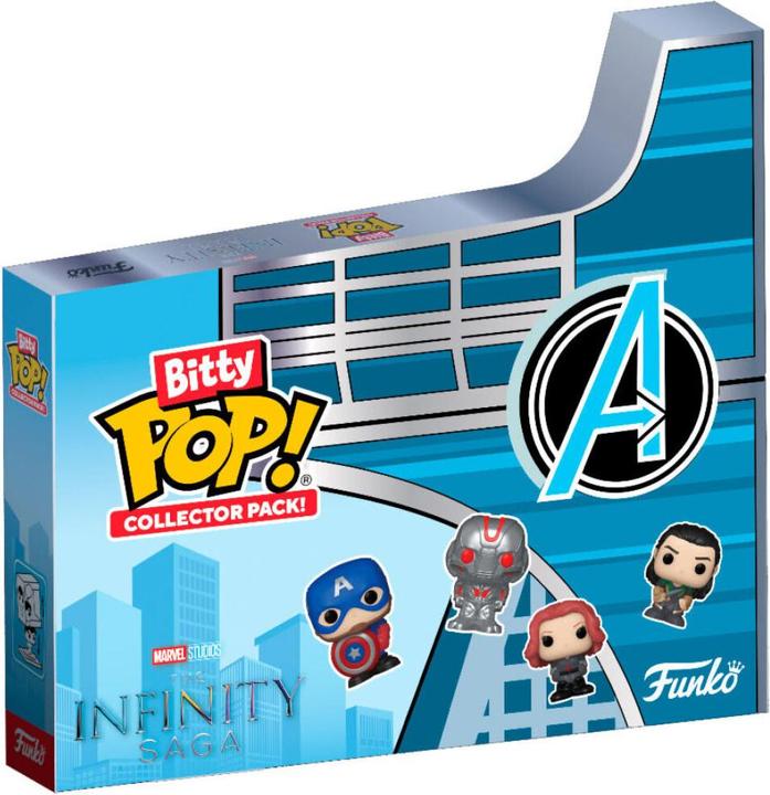 Image du produit Funko Marvel Bitty POP! figurines en vinyle 12-Pack Infinity Saga 2,5 cm