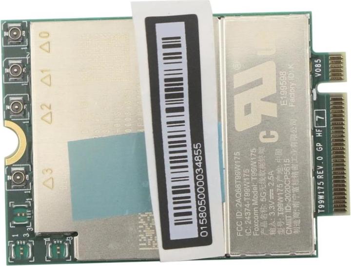 Actual product image Lenovo FRU Foxconn SDX55 PCIE 5G