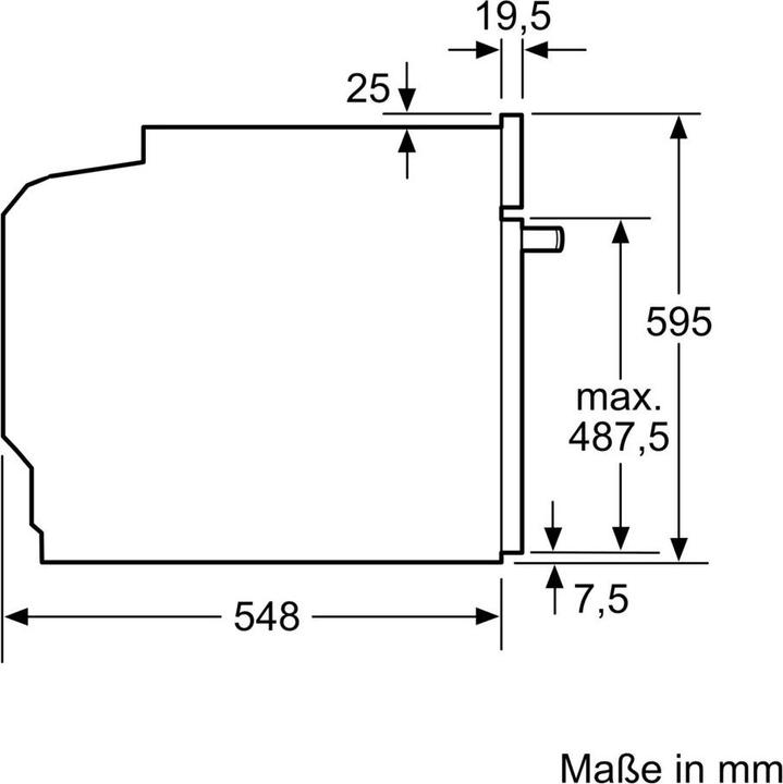 Produktbild Siemens iQ500, Einbau-Backofen mit Dampfunterstützung, 60 x 60 cm, Edelstahl, HR578GFS7F