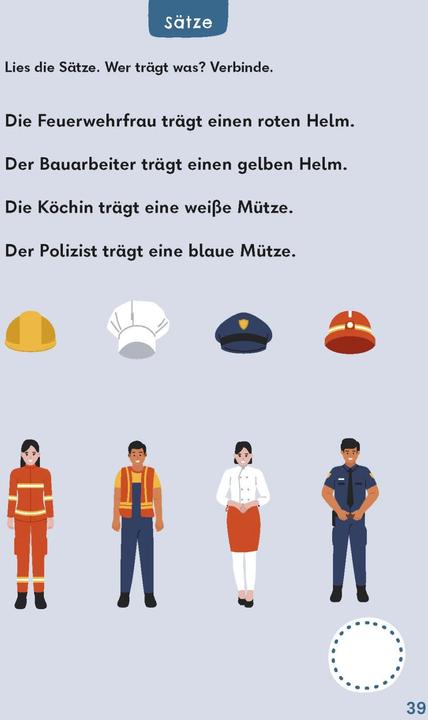 Actual product image Leserätsel für mutige Kinder - Polizei und Feuerwehr - Ab 6 Jahren (German, Janine corner, Ulrike Rogler, 2024)