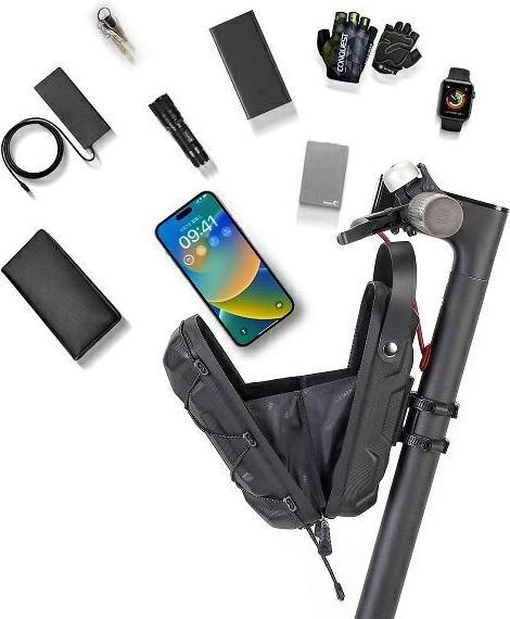 Actual product image Wildman Etui/uchwyt na hulajnogę GD6X sakwa na ramę czarna/black