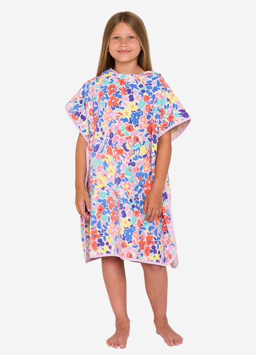 Image du produit Olaian Poncho surf Enfant de 110 à 135 cm - 500 Daisy multicolore (75 x 60 cm)