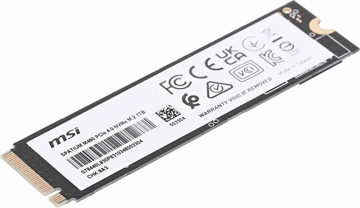Productafbeelding MSI Spatium M460 (1000 GB, M.2 2280)