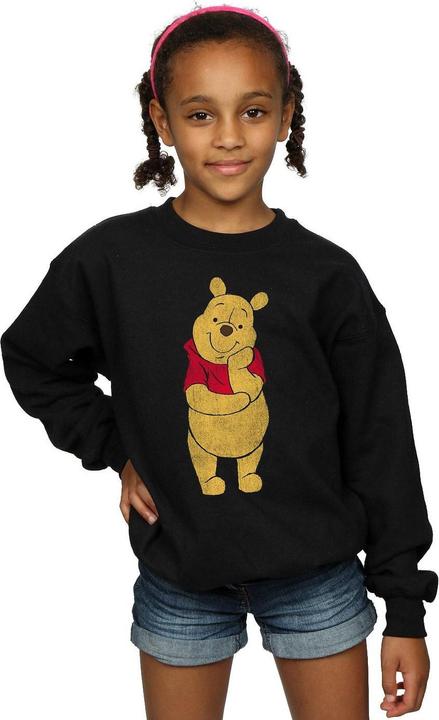Actual product image Winnie the Pooh Girls Classic Sweatshirt (116)