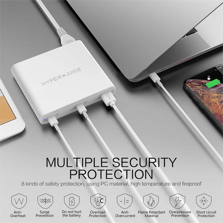 Immagine prodotto Hyper Alimentazione Hyperjuice Dual USB-C/USB-A (87 W)