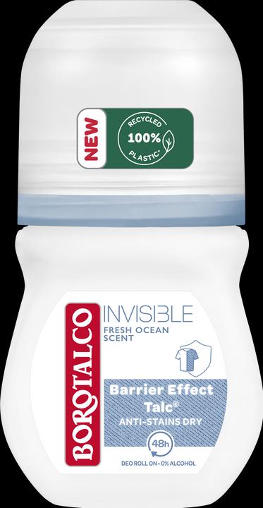 Actual product image Borotalco Invisible Fresh (Roll-on, 50 ml)