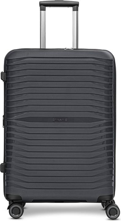 Image du produit Stratic Shine 4 roues trolley 65 cm avec soufflet extensible (69 l, M (50 - 90l))