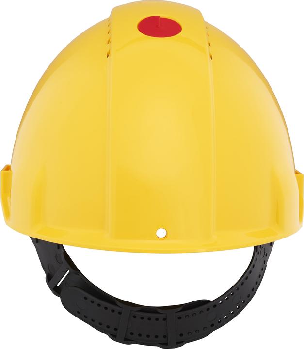 Produktbild 3M Schutzhelm G3000 belüftet, mit Uvicator™ Sensor, Pinlock, Schweissband, gelb (54 - 62 cm)