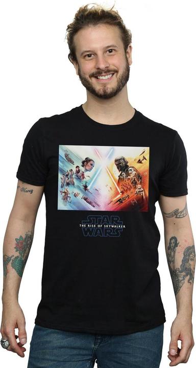 Immagine prodotto Star Wars The Rise Of Skywalker Battle Poster Maglietta Uomo (XXL)