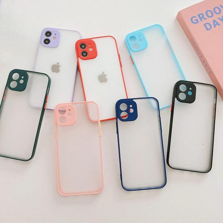 Produktbild Hurtel Milky Case silicone flexible translucent case for Samsung Galaxy A22 4G black (Samsung Galaxy A22)