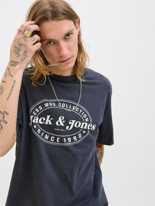 Produktbild Jack & Jones Jjedover Print Tee Ss Crew Neck (XXL)