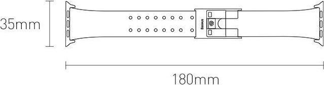 Produktbild Baseus Slip-Thru Watch Band (40 mm, Silikon)