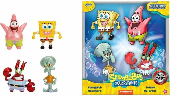 Produktbild Jada Sponge Bob 4-Pack